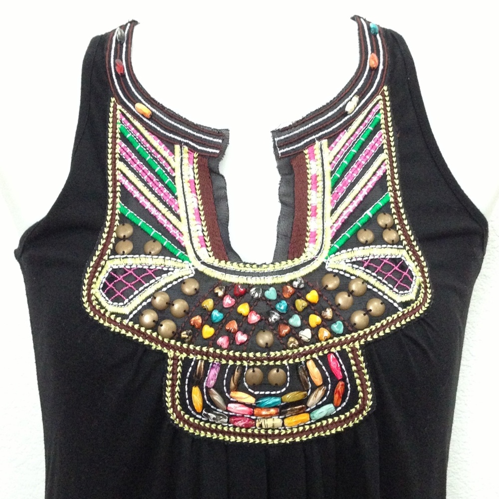Swim suit cover upper or cute top.